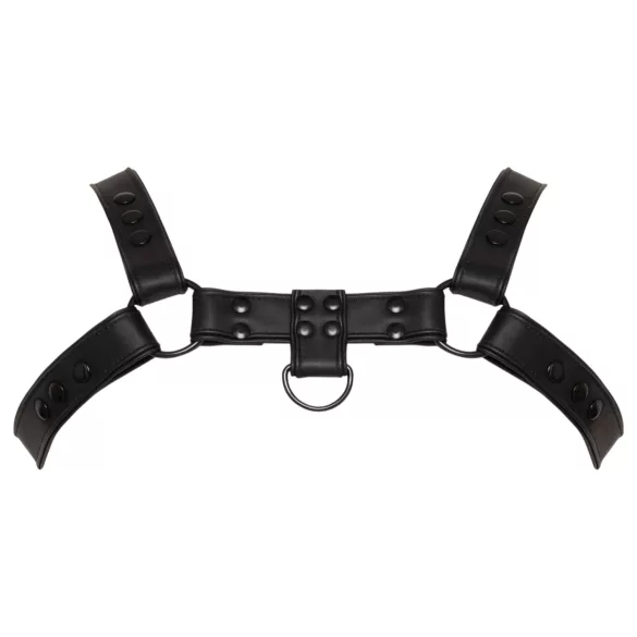 Svenjoyment - faux leather chest harness (black)