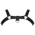 Svenjoyment - faux leather chest harness (black)