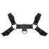 Svenjoyment - faux leather chest harness (black)
