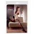 Cottelli - Black Thigh-Highs with Stripe - 3/M-L
