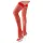 Cottelli - Red Fishnet Thigh-High Stockings - XL