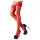 Cottelli - Red Satin Thigh-High Stockings - 5/XL
