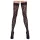 Cottelli Legwear - Black Leopard Print Thigh-Highs