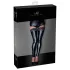 Noir - Lacy Shiny Thigh-High Stockings (Black) - XL