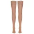 Cottelli - Silky Thigh-High Stockings (Natural) - L
