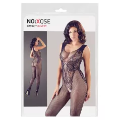 NO:XQSE - Sleeveless Open Net Jumpsuit - Black (S-L)