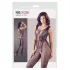 NO:XQSE - Sleeveless Open Net Jumpsuit - Black (S-L)