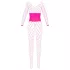 Cottelli - Fishnet Bodystocking (Pink) - Size S-L
