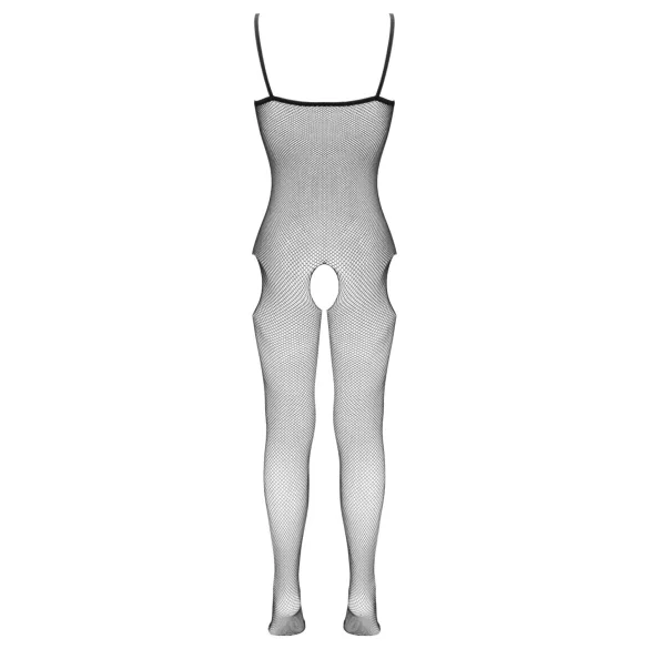 Cottelli Fantasy - open crotch fishnet bodystocking with hip cut-outs (black) - S-L