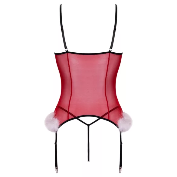Cottelli - Christmas Lingerie Set (Red)