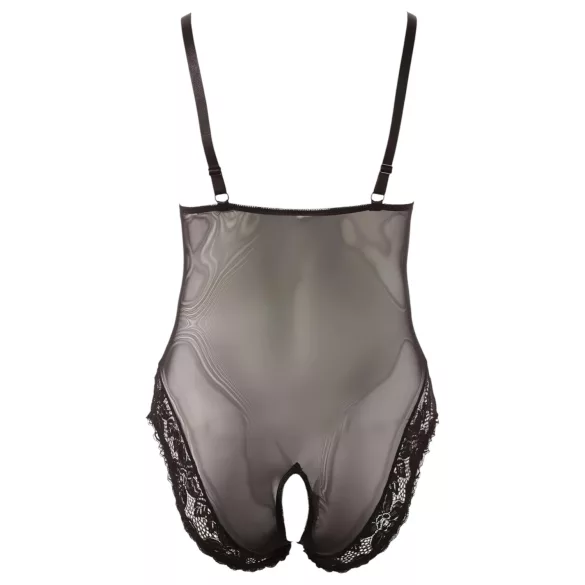 Cottelli Plus Size - Black Lace Bodysuit - XXXXL