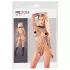 NO:XQSE - long-sleeved black fishnet bodysuit (S-L)