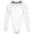 NO:XQSE - Long Sleeve Mesh Bodysuit - Black (S-L)