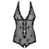 Obsessive Fiorenta - beaded, open lace body (black)