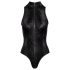 Cottelli Party - Black Snakeskin Pattern Bodysuit
