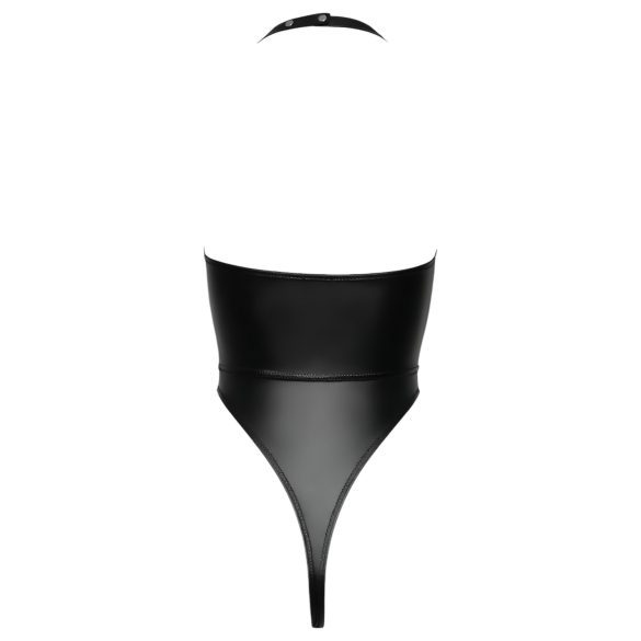 Cottelli Party - Glossy Halterneck Bodysuit (Black)