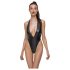 Cottelli Party - Glossy Halterneck Bodysuit (Black) - M