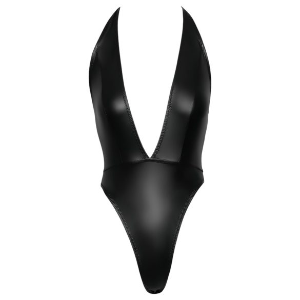 Cottelli Party - Glossy Halterneck Bodysuit (Black) - M