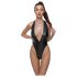 Cottelli Party - Glossy Halterneck Bodysuit (Black) - L