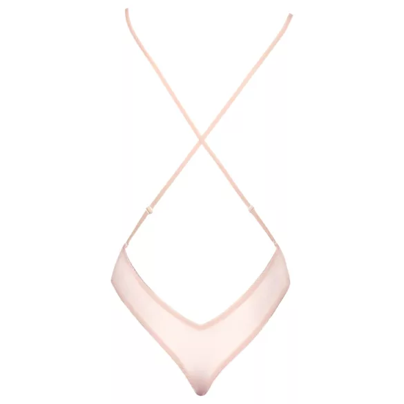 Kissable Lace Bodysuit (Pink) - L/XL
