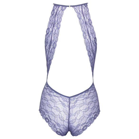 Kissable - Halter Lace Bodysuit (Purple) - L/XL