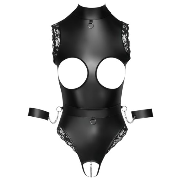 Cottelli Bondage - Open-Bust Tease Body (Black) - L