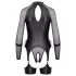 Cottelli Bondage - Sheer Top with Cuffs (Black) - L