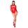 Noir - Shiny Finish Bodysuit (Red) - L