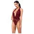 Noir Kink Royal - Sheer Body (Red) - L