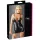 Cottelli - shiny lace-up dress (black) - XL