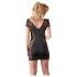 Cottelli - Black Lace Bow Dress - M