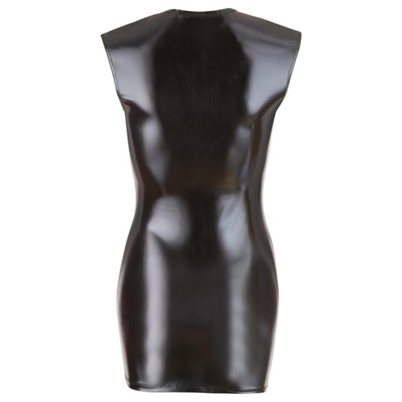 Cottelli - Sleeveless Shiny Party Dress (Black) - XL