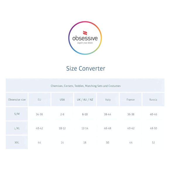 Obsessive Punker - Sheer Black Mini Dress & Thong Set - L/XL