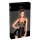 Noir - Black Patent Dress with Mesh Insets - XL