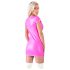Cottelli Party - Shiny Short Sleeve Mini Dress (Pink) - L