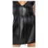 Noir - Black Snakeskin-Print Mini Dress with Top - M