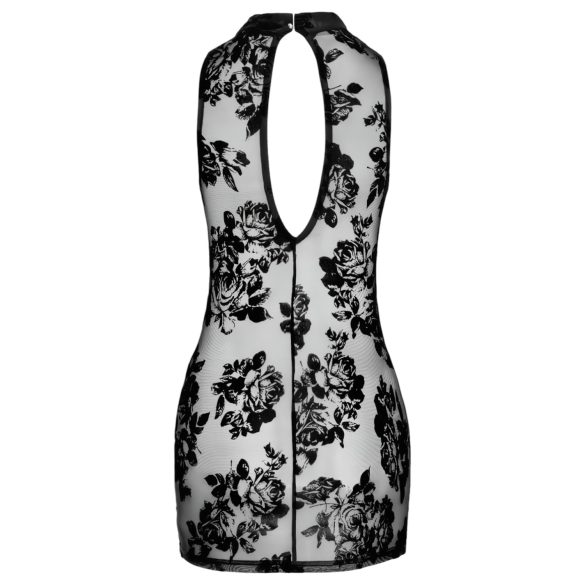 Noir - Rosy Sleeveless Mini Dress (Black)