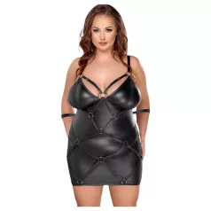Cottelli Plus Size - Dress with Cuffs (Black)