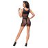 Cottelli - Sheer Party Set (Black) - M