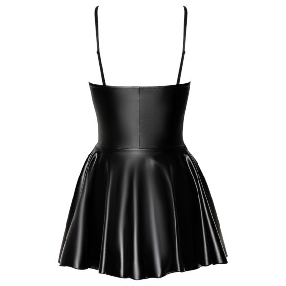 Noir Libido - Matte Mini Dress (Black) - M
