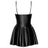 Noir Libido - Matte Mini Dress (Black) - M