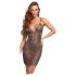 Cottelli Party - Silver Chain Effect Mini Dress