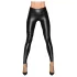 Noir - Long, Shiny Leggings (Black)