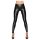 Noir - Long, Shiny Leggings (Black) - M