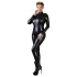 Cottelli Plus Size - Shiny Long-Sleeve Party Jumpsuit (Black) - 2XL