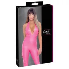 Cottelli Party - Jumpsuit with Deep Back Cutout (Pink)