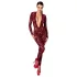 Noir Kink Royal - Sheer Catsuit (Red)