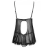 Cottelli - Light, Ruffled Babydoll (Black)