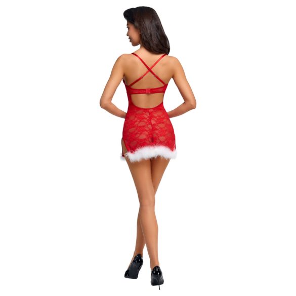 Cottelli - Festive Mini Dress (Red)