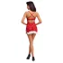 Cottelli - Christmas mini dress (red) - L/XL